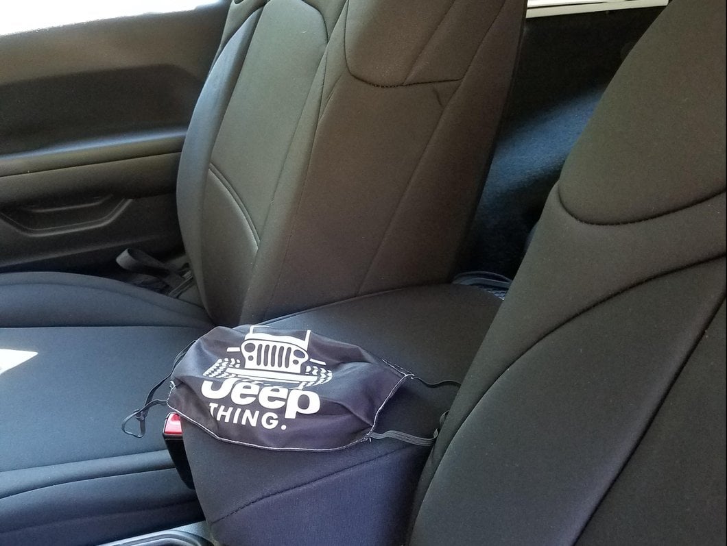 TruShield Neoprene Front and Rear Seat Covers; Black (18-25 Jeep Wrangler JL 2-Door)