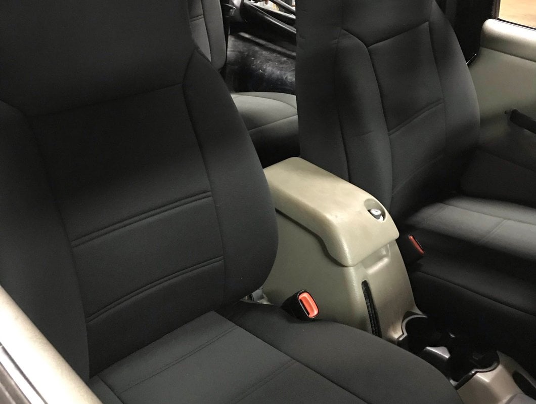 TruShield Neoprene Front and Rear Seat Covers; Black (03-06 Jeep Wrangler TJ)