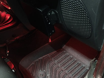 TruShield Precision Molded Front Floor Liners; Black (07-13 Jeep Wrangler JK)