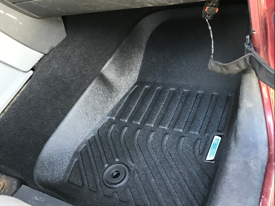 TruShield Precision Molded Front and Rear Floor Liners; Black (07-13 Jeep Wrangler JK 4-Door)