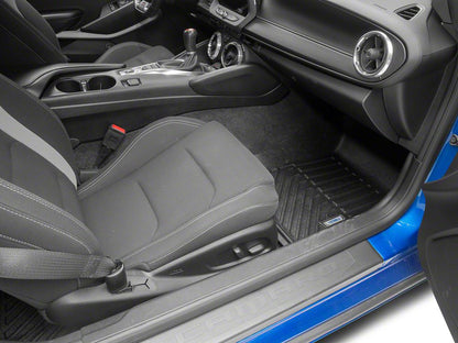 TruShield Precision Molded Front Floor Liners; Black (16-24 Camaro)
