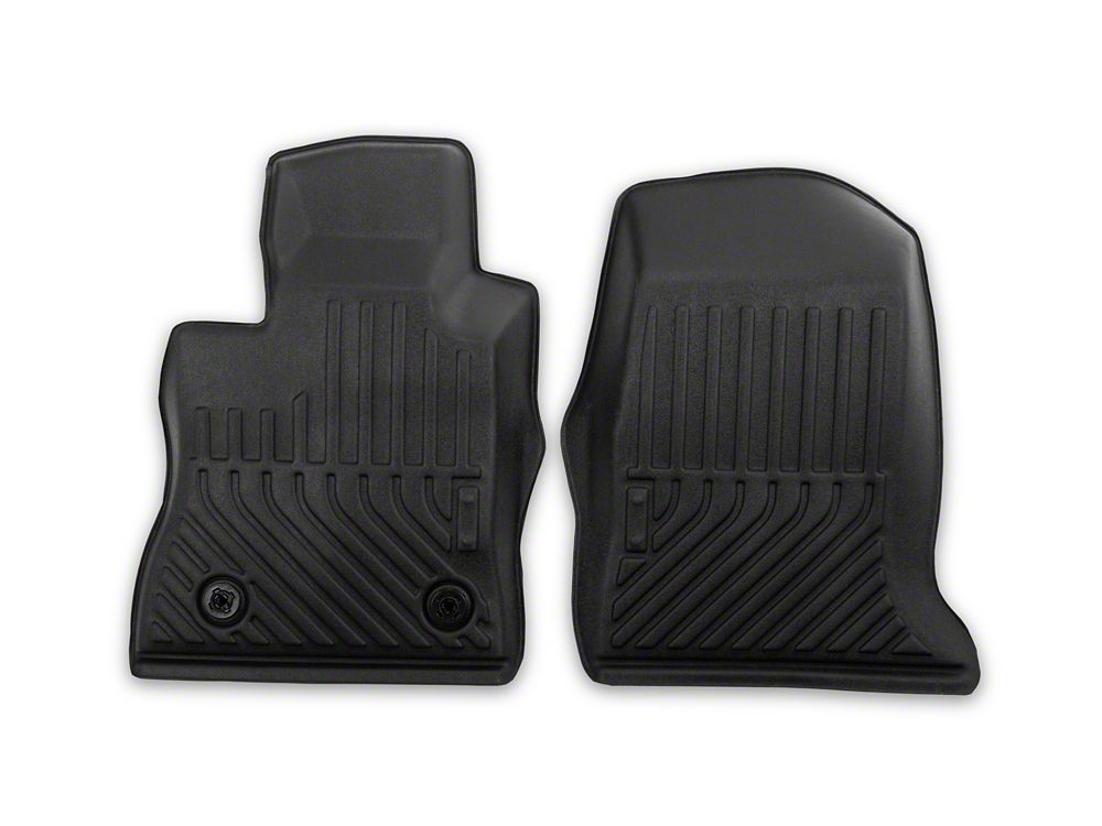 TruShield Precision Molded Front Floor Liners; Black (16-24 Camaro)