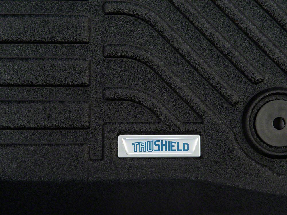 TruShield Precision Molded Front Floor Liners; Black (16-24 Camaro)