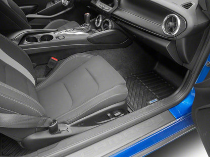 TruShield Precision Molded Front and Rear Floor Liners; Black (16-24 Camaro)