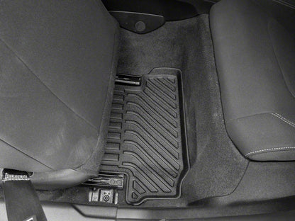 TruShield Precision Molded Front and Rear Floor Liners; Black (16-24 Camaro)