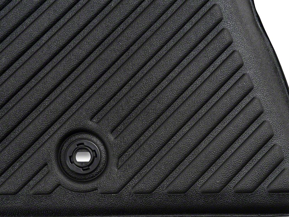 TruShield Precision Molded Front and Rear Floor Liners; Black (11-14 Challenger)