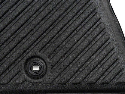 TruShield Precision Molded Front and Rear Floor Liners; Black (11-14 Challenger)