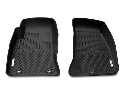 TruShield Precision Molded Front Floor Liners; Black (15-23 Challenger)