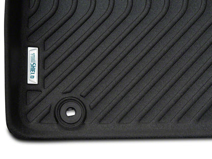 TruShield Precision Molded Front Floor Liners; Black (15-23 Challenger)