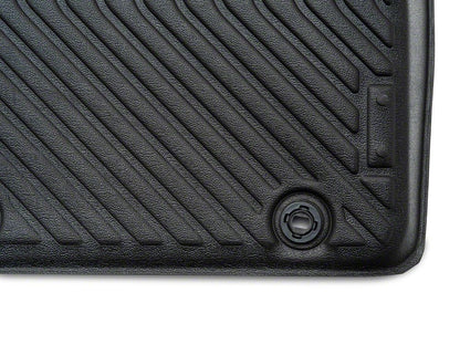 TruShield Precision Molded Front and Rear Floor Liners; Black (15-23 Challenger)