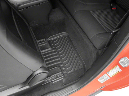 TruShield Precision Molded Front and Rear Floor Liners; Black (15-23 Challenger)