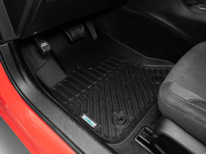 TruShield Precision Molded Front Floor Liners; Black (11-23 RWD Charger)