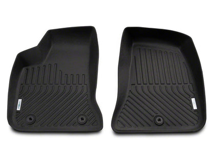 TruShield Precision Molded Front Floor Liners; Black (11-23 RWD Charger)