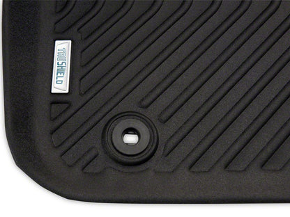 TruShield Precision Molded Front Floor Liners; Black (11-23 RWD Charger)