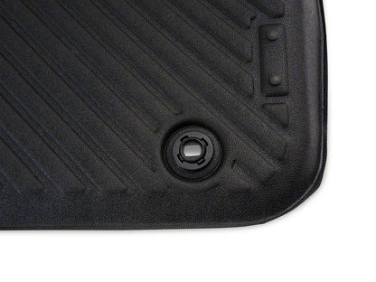 TruShield Precision Molded Front and Rear Floor Liners; Black (11-23 RWD Charger)