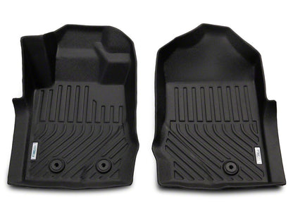 TruShield Precision Molded Front Floor Liners; Black (21-25 Bronco)