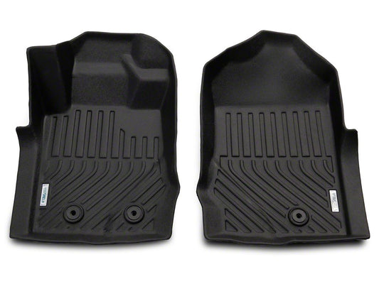 TruShield Precision Molded Front Floor Liners; Black (21-25 Bronco)