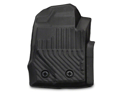TruShield Precision Molded Front Floor Liners; Black (21-25 Bronco)