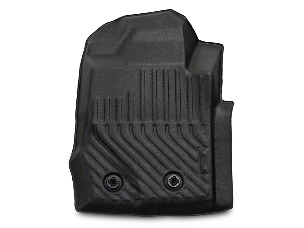 TruShield Precision Molded Front and Rear Floor Liners; Black (21-25 Bronco 4-Door)
