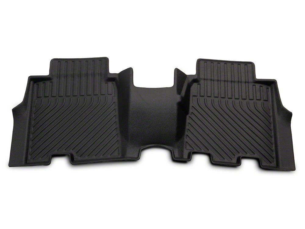 TruShield Precision Molded Front and Rear Floor Liners; Black (21-25 Bronco 4-Door)