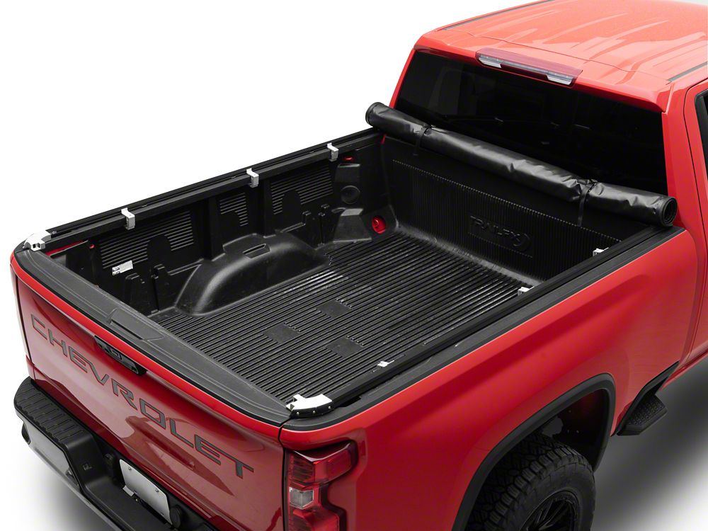 TruShield Locking Roll-Up Tonneau Cover (20-24 Silverado 2500 HD w/ 6.90-Foot Standard Box)