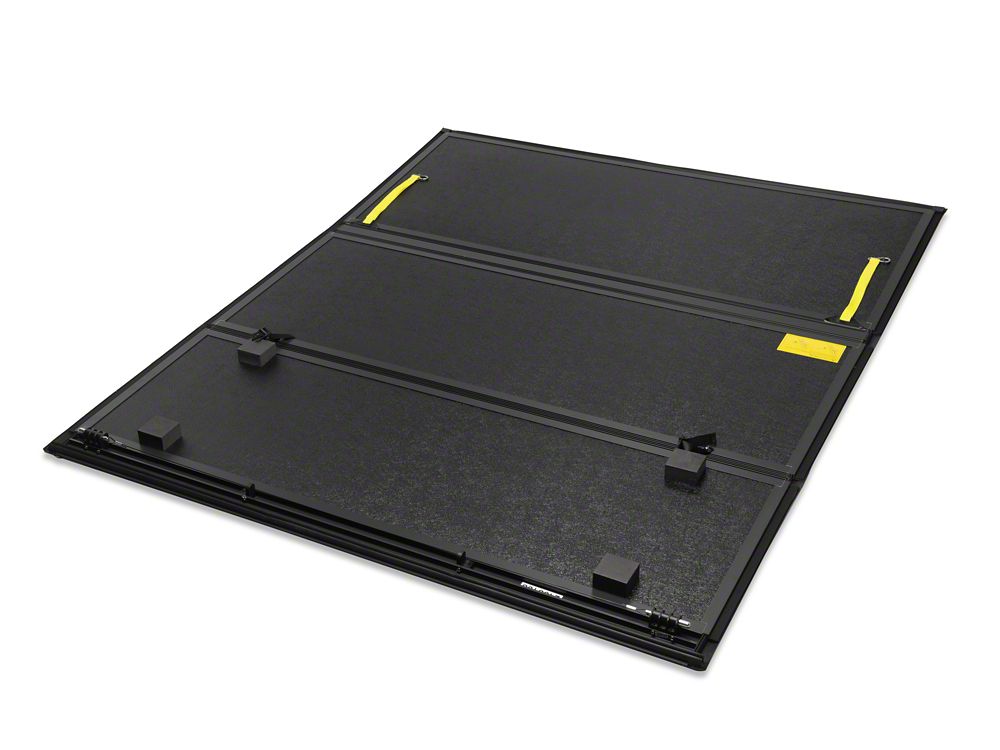 TruShield Low Profile Hard Tri-Fold Tonneau Cover (20-24 Silverado 2500 HD w/ 6.90-Foot Standard Box)