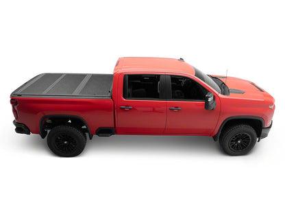 TruShield Low Profile Hard Tri-Fold Tonneau Cover (20-24 Silverado 2500 HD w/ 6.90-Foot Standard Box)