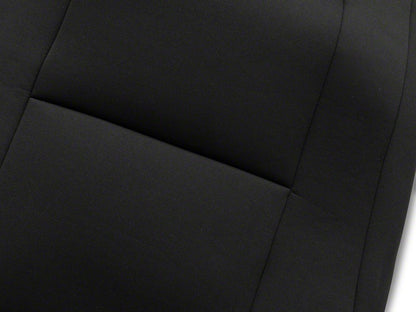 TruShield Neoprene Front and Rear Seat Covers; Black (87-90 Jeep Wrangler YJ)