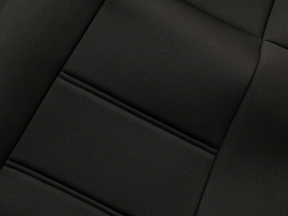 TruShield Neoprene Front and Rear Seat Covers; Black (91-95 Jeep Wrangler YJ)
