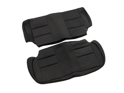 TruShield Neoprene Front and Rear Seat Covers; Black (97-02 Jeep Wrangler TJ)