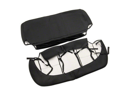 TruShield Neoprene Front and Rear Seat Covers; Black (97-02 Jeep Wrangler TJ)