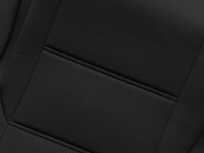 TruShield Neoprene Front and Rear Seat Covers; Black (08-10 Jeep Wrangler JK 4-Door)