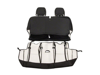 TruShield Neoprene Front and Rear Seat Covers; Black (11-12 Jeep Wrangler JK 2-Door)