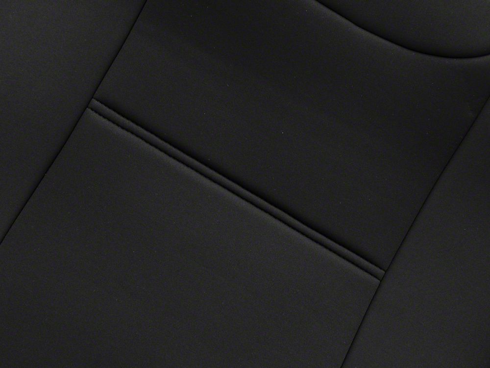 TruShield Neoprene Front and Rear Seat Covers; Black (13-18 Jeep Wrangler JK 2-Door)