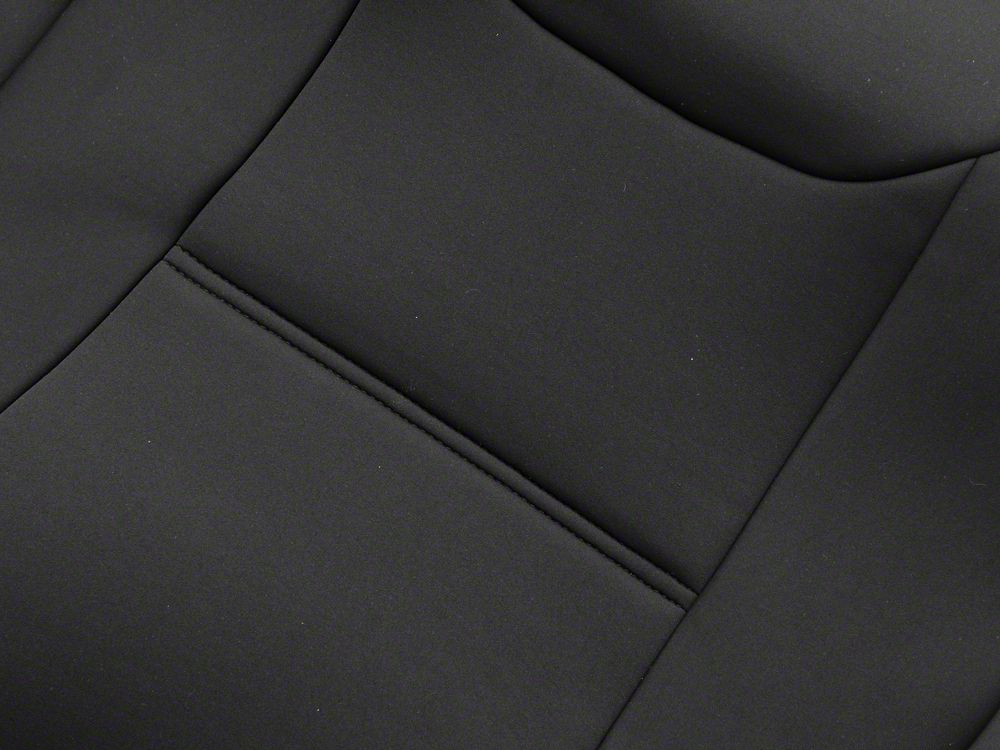 TruShield Neoprene Front and Rear Seat Covers; Black (13-18 Jeep Wrangler JK 4-Door)