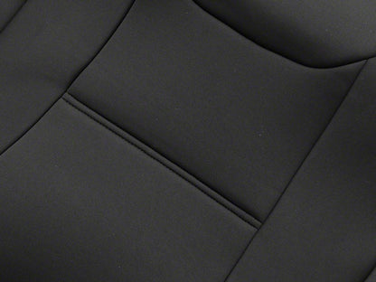 TruShield Neoprene Front and Rear Seat Covers; Black (13-18 Jeep Wrangler JK 4-Door)