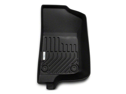 TruShield Precision Molded Front Floor Liners; Black (18-25 Jeep Wrangler JL)