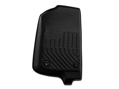 TruShield Precision Molded Front Floor Liners; Black (18-25 Jeep Wrangler JL)