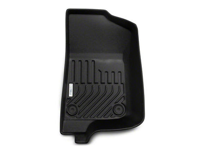 TruShield Precision Molded Front and Rear Floor Liners; Black (18-25 Jeep Wrangler JL 4-Door, Excluding 4xe)