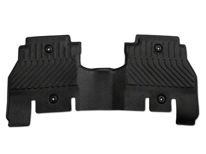 TruShield Precision Molded Front and Rear Floor Liners; Black (18-25 Jeep Wrangler JL 4-Door, Excluding 4xe)