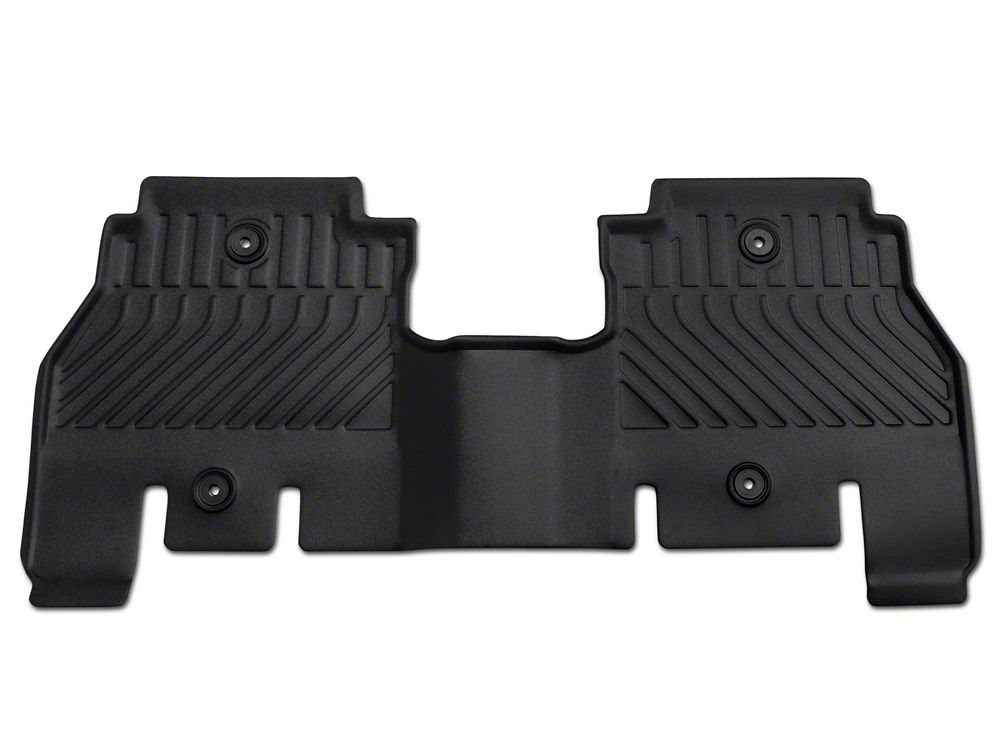 TruShield Precision Molded Front and Rear Floor Liners; Black (18-25 Jeep Wrangler JL 4-Door, Excluding 4xe)
