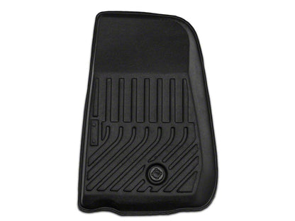 TruShield Precision Molded Front Floor Liners; Black (07-13 Jeep Wrangler JK)