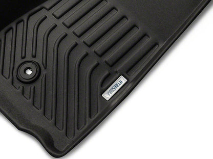 TruShield Precision Molded Front and Rear Floor Liners; Black (07-13 Jeep Wrangler JK 4-Door)