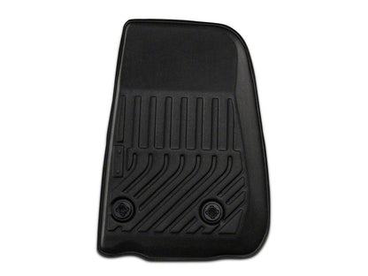 TruShield Precision Molded Front Floor Liners; Black (14-18 Jeep Wrangler JK)