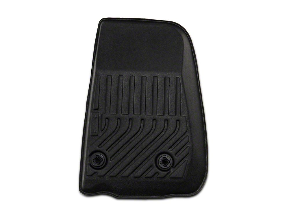 TruShield Precision Molded Front and Rear Floor Liners; Black (14-18 Jeep Wrangler JK 4-Door)