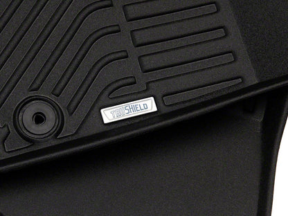 TruShield Precision Molded Front and Rear Floor Liners; Black (14-18 Jeep Wrangler JK 4-Door)