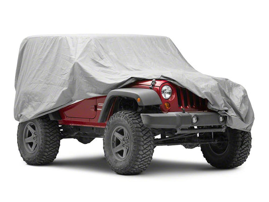 TruShield All-Weather Car Cover (07-25 Jeep Wrangler JK & JL 2-Door)