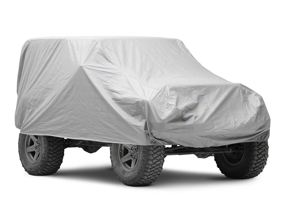 TruShield All-Weather Car Cover (07-25 Jeep Wrangler JK & JL 2-Door)