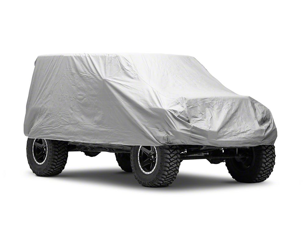 TruShield All-Weather Car Cover (07-25 Jeep Wrangler JK & JL 4-Door)
