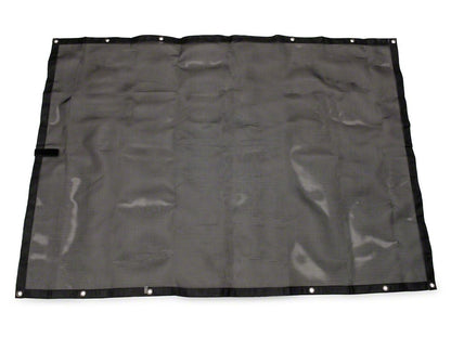 TruShield Full Width Mesh Bikini Top; Black (97-06 Jeep Wrangler TJ)